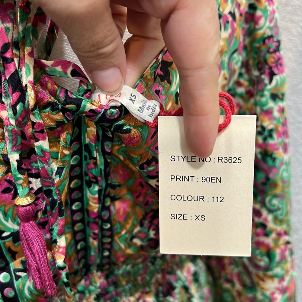 NWT anthropology Raga Jai Kimono Mini Dress - Picture 3 of 6